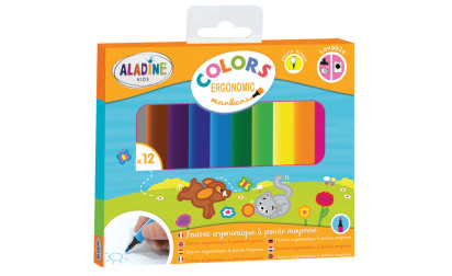 Colors ergonomic markers