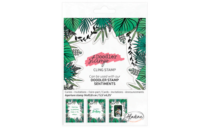 Doodler Stamp Tropical Cling image