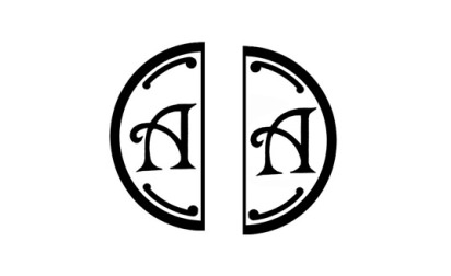 Double initial - a image