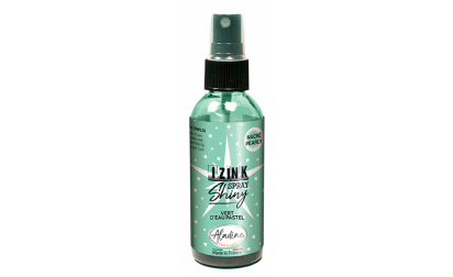 Izink Dye Spray Shiny - Vert d'eau Pastel