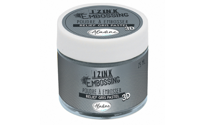 Izink Embossing Powder - Grey Pastel image