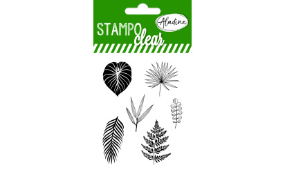 Stampo clear - Tampons transparents -  Feuilles