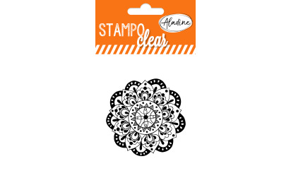 Stampo clear - tampon transparent - Mandala 2