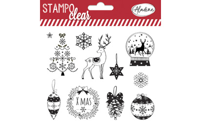 image de Stampo Clear Noël classique
