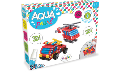 Aqua pearl fire truck gift set image