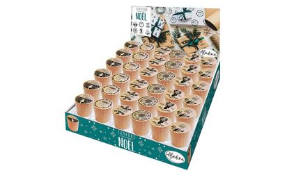 Box 36 stampo bois Noël 2