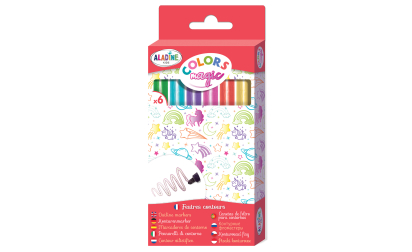 COLORS MAGIC - PACK DE 6 FEUTRES CONTOURS