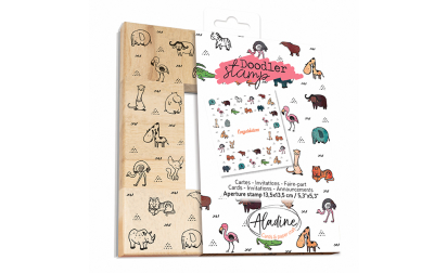 Doodler Stamp Animaux Bois