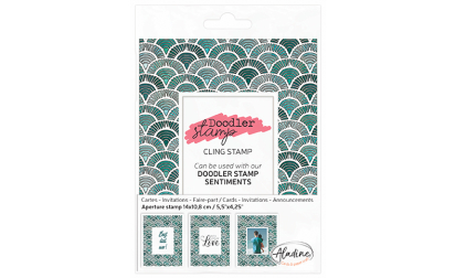 Doodler Stamp Cling