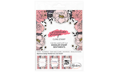 Doodler Stamp Floral Cling image