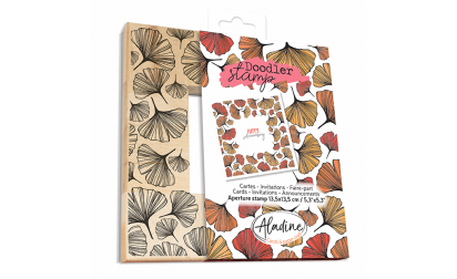 Doodler Stamp Ginkgo Wood