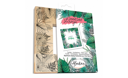 Doodler Stamp Tropical Bois