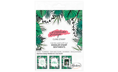 Doodler Stamp Tropical Cling