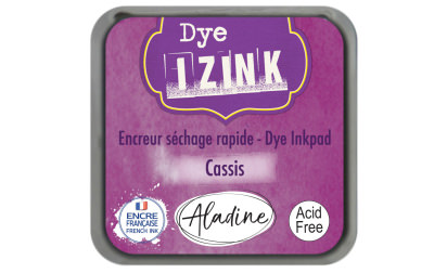 Encreur izink dye medium Cassis