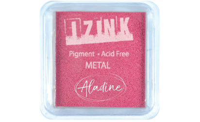 Encreur izink pigment Métal pink medium