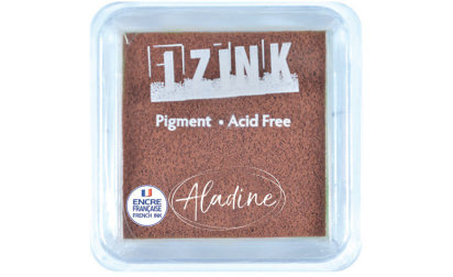 Encreur izink pigment Brown medium