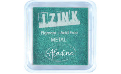 Encreur izink pigment Métal green medium