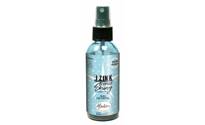 image de Izink Dye Spray Shiny - Bleu Ciel Pastel