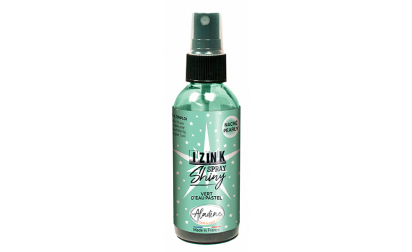 image de Izink Dye Spray Shiny - Vert d'eau Pastel