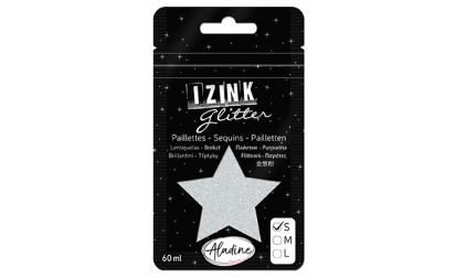 Izink Glitter Silver 1 60 ml image