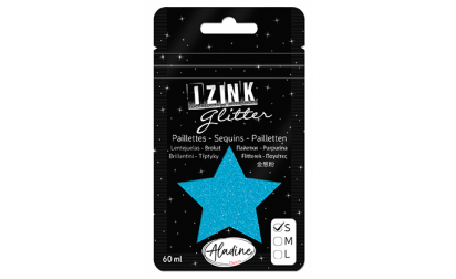 Izink Glitter Bleu Caraïbes 60 ml