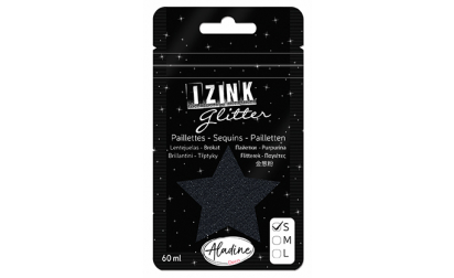 Izink Glitter Noir 60 ml