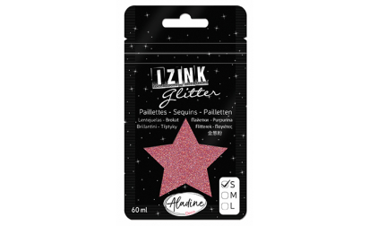 Izink Glitter Dark Pink 60 ml