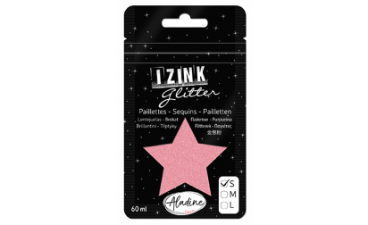 Izink Glitter Powdery Pink 60 ml