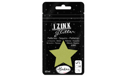 Izink Glitter Light Green 60 ml