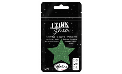 Izink Glitter Vert Foncé 60 ml