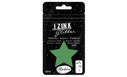 Izink Glitter Dark Green 60 ml