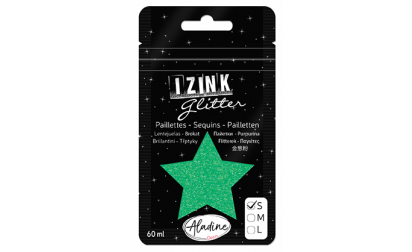 Izink Glitter Vert Pastel 60 ml