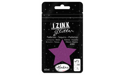 Izink Glitter Violet 60 ml