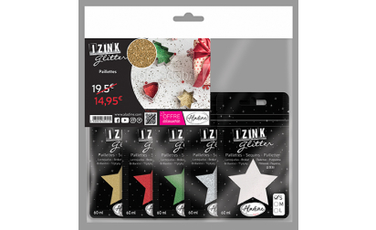 Kit 5 Izink Glitter - Christmas image