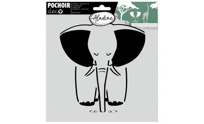 Deco Stencil Elephant