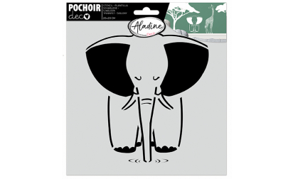 Pochoir Deco Eléphant