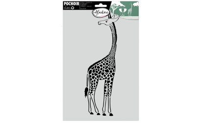image de Pochoir Deco Girafe