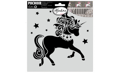 Pochoir Deco Licorne