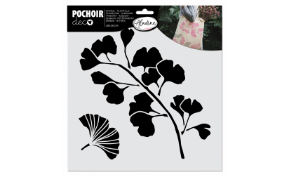 Pochoir textile Vegetal 2