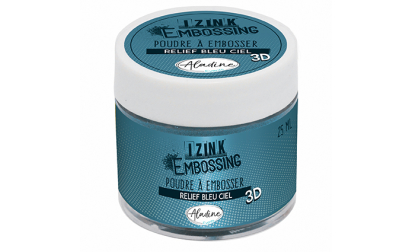 Izink Embossing Powder - Blue Pastel