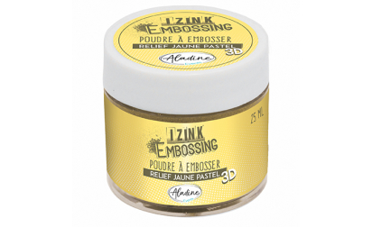 Poudre à embosser Izink - Jaune Pastel