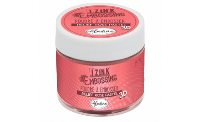 Izink Embossing Powder - Rose Pastel