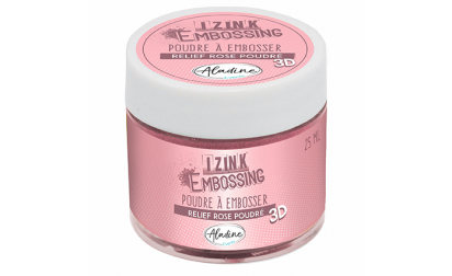 Poudre à embosser Izink - Rose Poudré