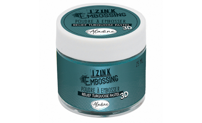 Izink Embossing Powder - Turquoise Pastel image