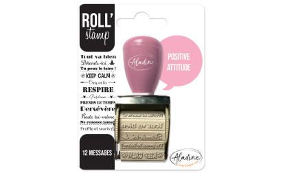 Roll' Stamp - Positive attitude