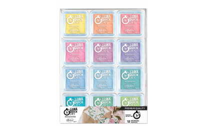 Set 12 Encreurs Izink Quick Dry Pastel