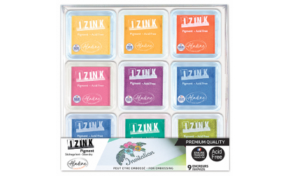 Set of 20 pigment inkpads