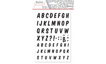 Stampo Bullet Journal Alphabet 2