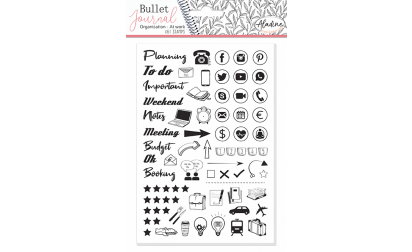 Stampo Bullet Journal Organisation Bureau 2