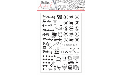 image de Stampo Bullet Journal Organisation Bureau 2